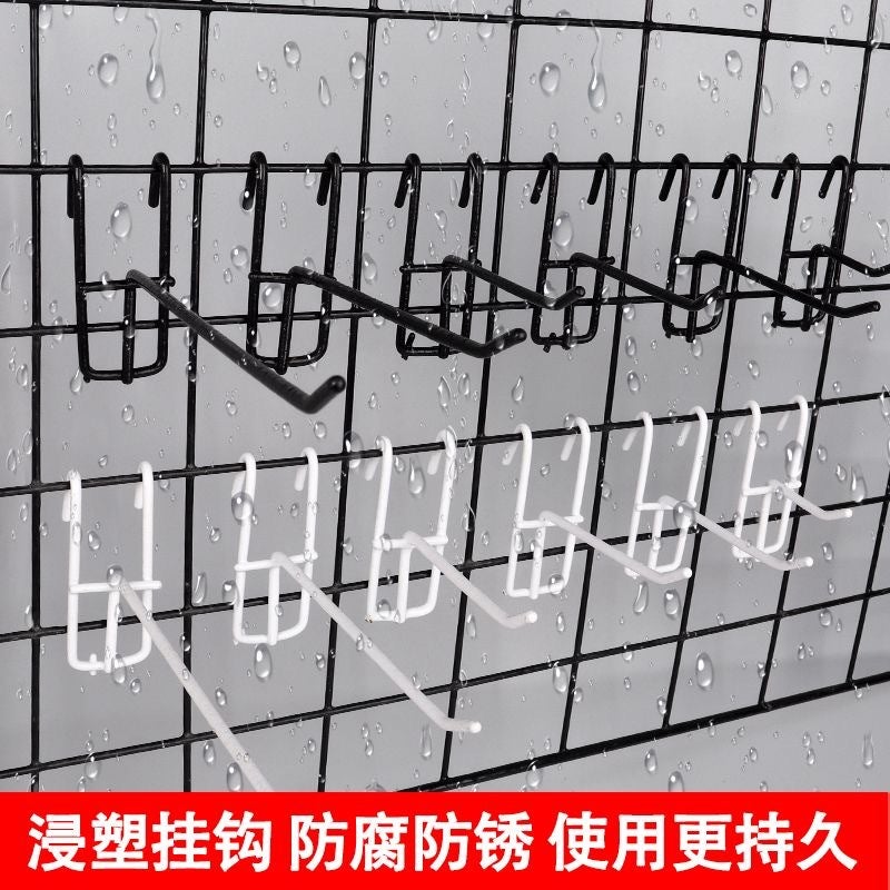 Mesh Hook Supermarket Convenience Store Card Mesh Small Jewelry Accessories Grocery Hook Socks Show Hook Mesh Hook - Image 4